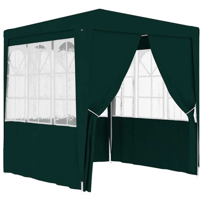 vidaXL Profi-Partyzelt mit Seitenwänden 2,5×2,5m Grün 90 g/m² vidaXL Profi-Partyzelt mit Seitenwänden 2,5×2,5m Grün 90 g/m²