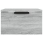 vidaXL Wand-Nachttisch Grau Sonoma 34x30x20 cm vidaXL Wand-Nachttisch Grau Sonoma 34x30x20 cm