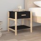 vidaXL Nachttische 2 Stk. Schwarz 42x38x45 cm Holzwerkstoff vidaXL Nachttische 2 Stk. Schwarz 42x38x45 cm Holzwerkstoff