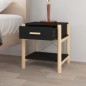vidaXL Nachttische 2 Stk. Schwarz 42x38x45 cm Holzwerkstoff vidaXL Nachttische 2 Stk. Schwarz 42x38x45 cm Holzwerkstoff