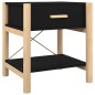 vidaXL Nachttische 2 Stk. Schwarz 42x38x45 cm Holzwerkstoff vidaXL Nachttische 2 Stk. Schwarz 42x38x45 cm Holzwerkstoff