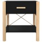 vidaXL Nachttische 2 Stk. Schwarz 42x38x45 cm Holzwerkstoff vidaXL Nachttische 2 Stk. Schwarz 42x38x45 cm Holzwerkstoff