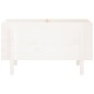 vidaXL Hochbeet Weiß 101x50x57 cm Massivholz Kiefer vidaXL Hochbeet Weiß 101x50x57 cm Massivholz Kiefer