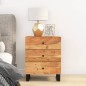 vidaXL Nachttisch 50x33x62 cm Massivholz Akazie & Holzwerkstoff vidaXL Nachttisch 50x33x62 cm Massivholz Akazie & Holzwerkstoff