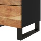 vidaXL Nachttisch 50x33x62 cm Massivholz Akazie & Holzwerkstoff vidaXL Nachttisch 50x33x62 cm Massivholz Akazie & Holzwerkstoff