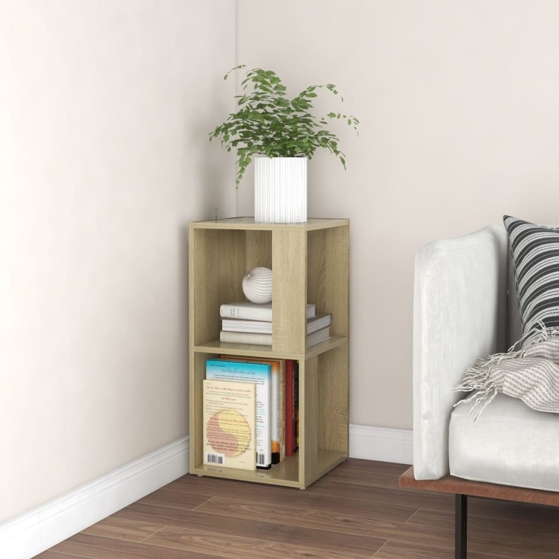 vidaXL Eckregal Sonoma-Eiche 33x33x67 cm Holzwerkstoff vidaXL Eckregal Sonoma-Eiche 33x33x67 cm Holzwerkstoff