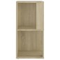 vidaXL Eckregal Sonoma-Eiche 33x33x67 cm Holzwerkstoff vidaXL Eckregal Sonoma-Eiche 33x33x67 cm Holzwerkstoff
