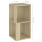 vidaXL Eckregal Sonoma-Eiche 33x33x67 cm Holzwerkstoff vidaXL Eckregal Sonoma-Eiche 33x33x67 cm Holzwerkstoff