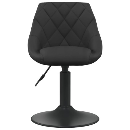 vidaXL Esszimmerstuhl Schwarz Samt