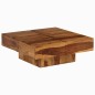 vidaXL Couchtisch 80x80x30 cm Massivholz Akazie vidaXL Couchtisch 80x80x30 cm Massivholz Akazie