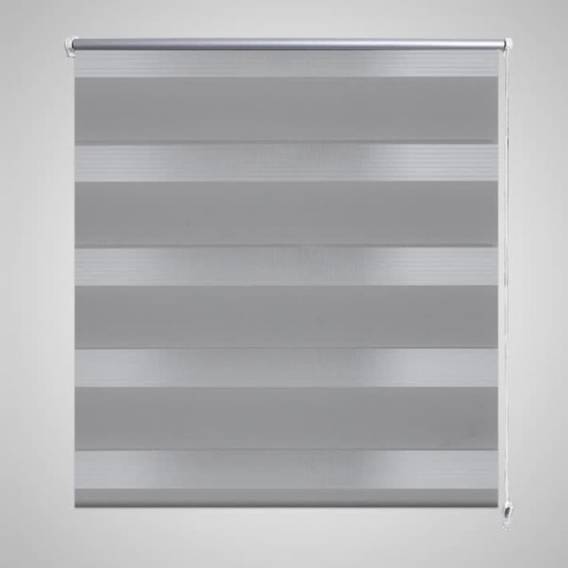 Doppelrollo Seitenzug 100 x 175 cm grau Doppelrollo Seitenzug 100 x 175 cm grau