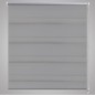 Doppelrollo Seitenzug 100 x 175 cm grau Doppelrollo Seitenzug 100 x 175 cm grau