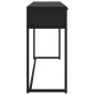 vidaXL Konsolentisch Schwarz 106x35x75 cm Stahl vidaXL Konsolentisch Schwarz 106x35x75 cm Stahl