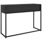 vidaXL Konsolentisch Schwarz 106x35x75 cm Stahl vidaXL Konsolentisch Schwarz 106x35x75 cm Stahl