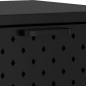 vidaXL Konsolentisch Schwarz 106x35x75 cm Stahl vidaXL Konsolentisch Schwarz 106x35x75 cm Stahl