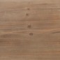 vidaXL Bücherregal aus massivem Tannenholz und Stahl 90,5x35x180 cm