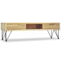 vidaXL TV-Schrank 120 x 35 x 35 cm Teak Massiv vidaXL TV-Schrank 120 x 35 x 35 cm Teak Massiv