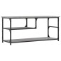 vidaXL TV-Schrank Grau Sonoma 103x38x46,5 cm Holzwerkstoff und Stahl vidaXL TV-Schrank Grau Sonoma 103x38x46,5 cm Holzwerkstoff und Stahl