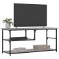 vidaXL TV-Schrank Grau Sonoma 103x38x46,5 cm Holzwerkstoff und Stahl vidaXL TV-Schrank Grau Sonoma 103x38x46,5 cm Holzwerkstoff und Stahl