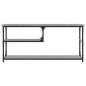 vidaXL TV-Schrank Grau Sonoma 103x38x46,5 cm Holzwerkstoff und Stahl vidaXL TV-Schrank Grau Sonoma 103x38x46,5 cm Holzwerkstoff und Stahl