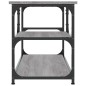 vidaXL TV-Schrank Grau Sonoma 103x38x46,5 cm Holzwerkstoff und Stahl vidaXL TV-Schrank Grau Sonoma 103x38x46,5 cm Holzwerkstoff und Stahl