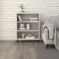 vidaXL Sideboard Grau Sonoma 69,5x32,5x90 cm Holzwerkstoff vidaXL Sideboard Grau Sonoma 69,5x32,5x90 cm Holzwerkstoff