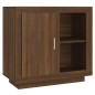 vidaXL Sideboard Braun Eiche 80x40x75 cm vidaXL Sideboard Braun Eiche 80x40x75 cm