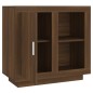 vidaXL Sideboard Braun Eiche 80x40x75 cm vidaXL Sideboard Braun Eiche 80x40x75 cm
