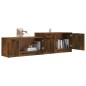 vidaXL TV-Schrank Räuchereiche 158,5x36x45 cm Holzwerkstoff vidaXL TV-Schrank Räuchereiche 158,5x36x45 cm Holzwerkstoff