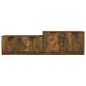 vidaXL TV-Schrank Räuchereiche 158,5x36x45 cm Holzwerkstoff vidaXL TV-Schrank Räuchereiche 158,5x36x45 cm Holzwerkstoff