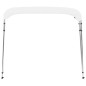 vidaXL 4-Bow Bimini Top Weiß 243x180x137 cm vidaXL 4-Bow Bimini Top Weiß 243x180x137 cm