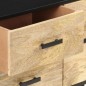 vidaXL Sideboard 110x33x64 cm Massivholz Mango vidaXL Sideboard 110x33x64 cm Massivholz Mango