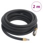 vidaXL Hybrid-Luftschlauch Schwarz 0,6" 2 m Gummi und PVC vidaXL Hybrid-Luftschlauch Schwarz 0,6" 2 m Gummi und PVC