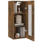 vidaXL Hängeschrank Räuchereiche 34,5x34x90 cm vidaXL Hängeschrank Räuchereiche 34,5x34x90 cm