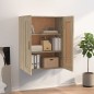 vidaXL Wandschrank Sonoma-Eiche 69,5x32,5x90 cm Holzwerkstoff vidaXL Wandschrank Sonoma-Eiche 69,5x32,5x90 cm Holzwerkstoff