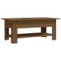 vidaXL Couchtisch Braun Eichen-Optik 102x55x42 cm Holzwerkstoff vidaXL Couchtisch Braun Eichen-Optik 102x55x42 cm Holzwerkstoff