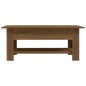 vidaXL Couchtisch Braun Eichen-Optik 102x55x42 cm Holzwerkstoff vidaXL Couchtisch Braun Eichen-Optik 102x55x42 cm Holzwerkstoff