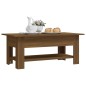 vidaXL Couchtisch Braun Eichen-Optik 102x55x42 cm Holzwerkstoff vidaXL Couchtisch Braun Eichen-Optik 102x55x42 cm Holzwerkstoff