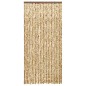 vidaXL Insektenschutz-Vorhang Beige und Braun 100x220 cm Chenille vidaXL Insektenschutz-Vorhang Beige und Braun 100x220 cm Chenille
