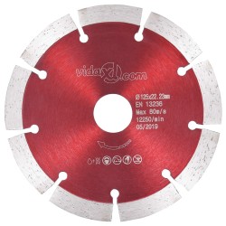 vidaXL Diamant-Trennscheiben 2 Stk. Stahl 125 mm