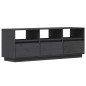 vidaXL TV-Schrank Grau 140x37x50 cm Massivholz Kiefer vidaXL TV-Schrank Grau 140x37x50 cm Massivholz Kiefer