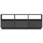 vidaXL TV-Schrank Grau 140x37x50 cm Massivholz Kiefer vidaXL TV-Schrank Grau 140x37x50 cm Massivholz Kiefer