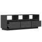 vidaXL TV-Schrank Grau 140x37x50 cm Massivholz Kiefer vidaXL TV-Schrank Grau 140x37x50 cm Massivholz Kiefer