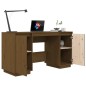 vidaXL Schreibtisch Honigbraun 140x50x75 cm Massivholz Kiefer vidaXL Schreibtisch Honigbraun 140x50x75 cm Massivholz Kiefer