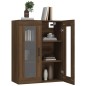 vidaXL Hängeschrank Braun Eichen-Optik 69,5x34x90 cm vidaXL Hängeschrank Braun Eichen-Optik 69,5x34x90 cm
