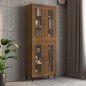 vidaXL Hängeschrank Braun Eichen-Optik 69,5x34x90 cm vidaXL Hängeschrank Braun Eichen-Optik 69,5x34x90 cm