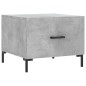 vidaXL Couchtische 2 Stk. Betongrau 50x50x40 cm Holzwerkstoff vidaXL Couchtische 2 Stk. Betongrau 50x50x40 cm Holzwerkstoff