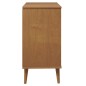 vidaXL Schubladenschrank MOLDE Braun 80x40x80 cm Massivholz Kiefer vidaXL Schubladenschrank MOLDE Braun 80x40x80 cm Massivholz Kiefer