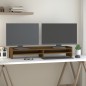 vidaXL Monitorständer Honigbraun 100x24x16 cm Massivholz Kiefer vidaXL Monitorständer Honigbraun 100x24x16 cm Massivholz Kiefer