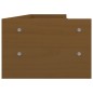 vidaXL Monitorständer Honigbraun 100x24x16 cm Massivholz Kiefer vidaXL Monitorständer Honigbraun 100x24x16 cm Massivholz Kiefer